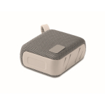 Small wireless speaker, with matching carry handle grey colour second view