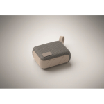 Small wireless speaker, with matching carry handle grey colour fifth photographic view