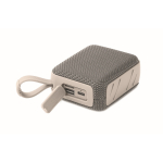 Small wireless speaker, with matching carry handle grey colour seventh view