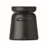 Charging base, phone and Apple® watch, mobile stand black colour seventh view