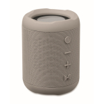 Small wireless speaker, RPET fabric, 3 hrs playtime grey colour