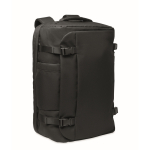 Travel backpack, multiple compartments black colour