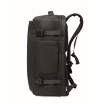 Travel backpack, multiple compartments black colour