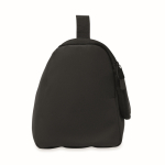 Organiser toiletry bag, single compartment, hanging hook black colour eighth view