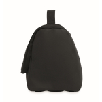Organiser toiletry bag, single compartment, hanging hook black colour
