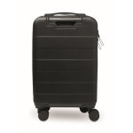 Hard-shell trolley, compartments for documents and laptop, 20'' black colour seventh view