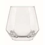 Short geometric glass, for liqueurs, 300 ml transparent colour third view