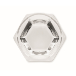Short geometric glass, for liqueurs, 300 ml transparent colour eighth view