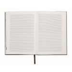 Notebook with perpetual daily planner, matching bookmark, A5 black colour seventh view