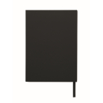 Notebook with perpetual daily planner, matching bookmark, A5 black colour ninth view