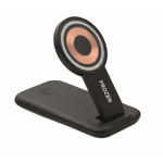 3-in-1 charging base, mobile stand, Apple® compatible black colour main view