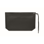 RPET document bag, strap, water-resistant black colour second view
