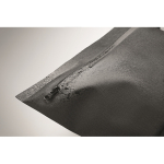 RPET document bag, strap, water-resistant black colour fourth photographic view