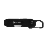 Stainless steel 420 folding multi-tool, 11 functions, GearX black colour
