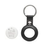 Eco locator keyring, with alarm, Apple and Android compatible white colour