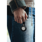 Eco locator keyring, with alarm, Apple and Android compatible white colour
