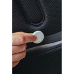 Eco locator keyring, with alarm, Apple and Android compatible white colour