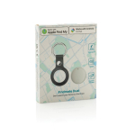 Eco locator keyring, with alarm, Apple and Android compatible white colour