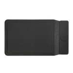 Eco laptop sleeve, magnetic closure, 15.6”, Swiss Peak black colour
