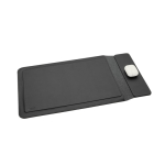 Eco laptop sleeve, magnetic closure, 15.6”, Swiss Peak black colour