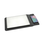 Eco laptop sleeve, magnetic closure, 15.6”, Swiss Peak black colour
