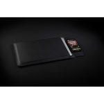 Eco laptop sleeve, magnetic closure, 15.6”, Swiss Peak black colour