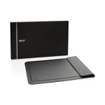 Eco laptop sleeve, magnetic closure, 15.6”, Swiss Peak black colour