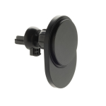 Magnetic car mount for mobile, wireless charging, 15W black colour third view