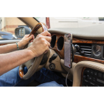 Magnetic car mount for mobile, wireless charging, 15W black colour