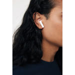 Recycled headphones, built-in microphone, fast charging, BT 6.0 white colour