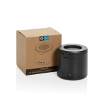 Recycled ABS wireless speaker, mobile stand, subwoofer, 3W black colour