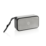 Recycled aluminium BT 5.3 speaker, powerful bass, 10W, Swiss Peak grey colour