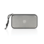 Recycled aluminium BT 5.3 speaker, powerful bass, 10W, Swiss Peak grey colour