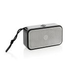 Recycled aluminium BT 5.3 speaker, powerful bass, 10W, Swiss Peak grey colour