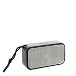 Recycled aluminium BT 5.3 speaker, powerful bass, 10W, Swiss Peak grey colour