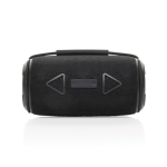 Recycled plastic BT 5.3 speaker, IPX4 resistance, 16W black colour