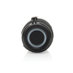 Recycled plastic BT 5.3 speaker, IPX4 resistance, 16W black colour
