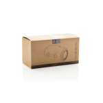 Recycled plastic BT 5.3 speaker, IPX4 resistance, 16W black colour