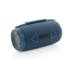 Recycled plastic BT 5.3 speaker, IPX4 resistance, 16W blue colour