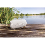 Recycled plastic BT 5.3 speaker, IPX4 resistance, 16W grey colour