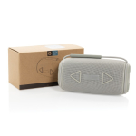 Recycled plastic BT 5.3 speaker, IPX4 resistance, 16W grey colour