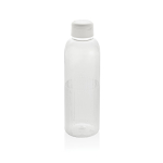 Recycled rPET bottle, grip, wavy design, handle, 750ml white colour