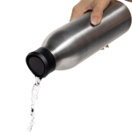 Eco bottle, 360° drinking experience, 600ml, Avira Alok silver colour