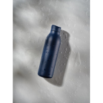 Eco bottle, 360° drinking experience, 600ml, Avira Alok navy-blue colour