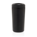Eco thermal takeaway mug, click lid, 400ml, Avira Alix black colour