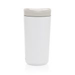 Eco thermal takeaway mug, click lid, 400ml, Avira Alix white colour
