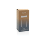 Eco thermal takeaway mug, click lid, 400ml, Avira Alix silver colour