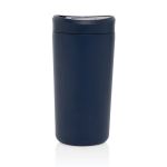 Eco thermal takeaway mug, click lid, 400ml, Avira Alix navy-blue colour