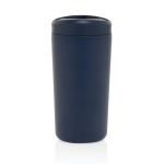 Eco thermal takeaway mug, click lid, 400ml, Avira Alix navy-blue colour