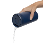 Eco thermal takeaway mug, click lid, 400ml, Avira Alix navy-blue colour